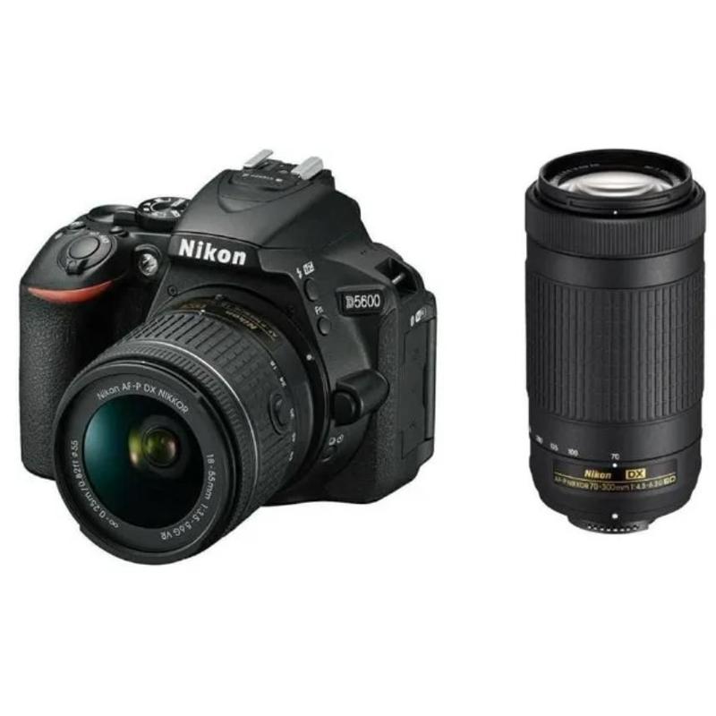 【美品】Nikon D5600 18-55 VR+70-300VR kit 650b6d8164b2c79996159b5063fc9a